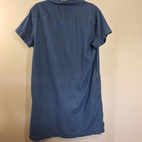 The Vermont Country Store jean dress size medium - Picture 2 of 3